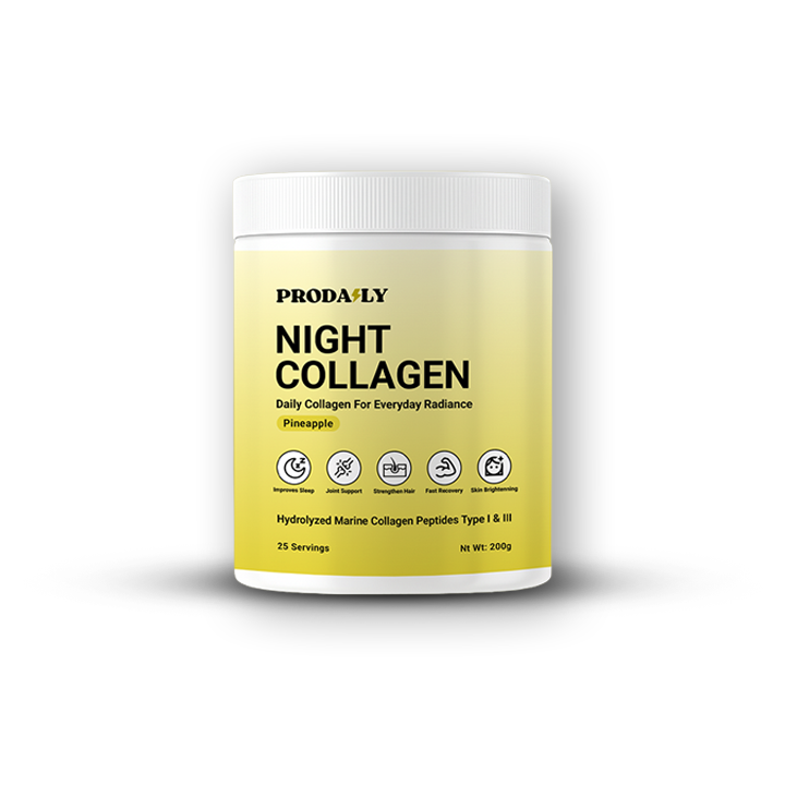 Prodaily Night Collagen container on a white background