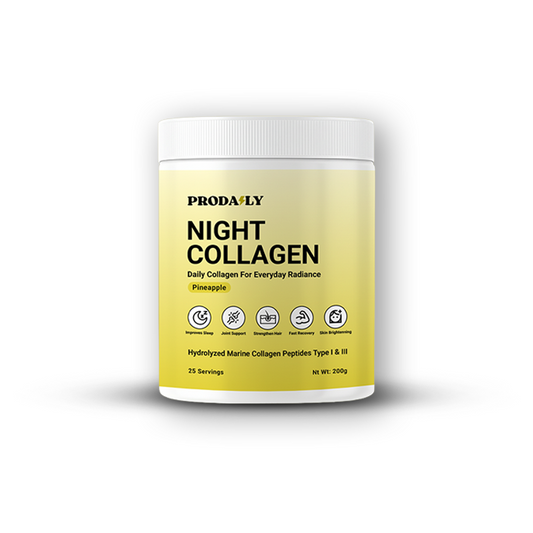 Prodaily Night Collagen container on a white background