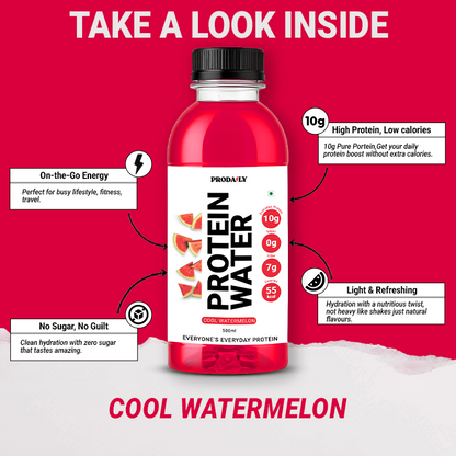 PRODAILY Protein Water - 10g Protein - Cool Watermelon
