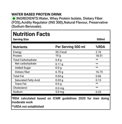 PRODAILY Protein Water - 10g Protein - Cool Watermelon