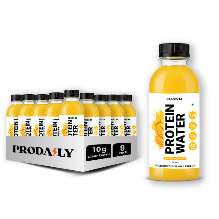 PRODAILY Protein Water - 10g Protein - Alphonso Mango