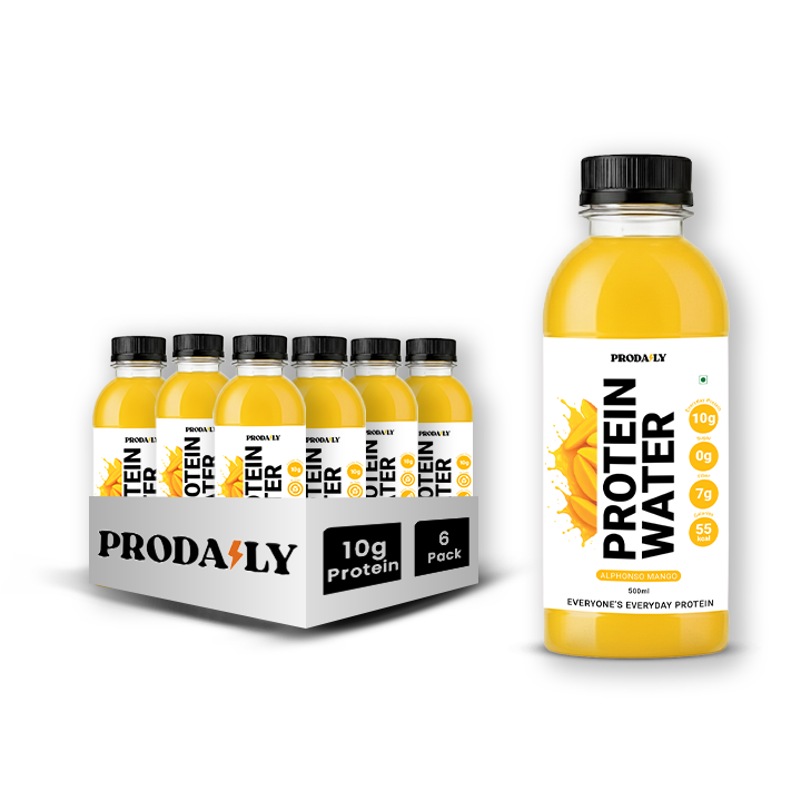 PRODAILY Protein Water - 10g Protein - Alphonso Mango